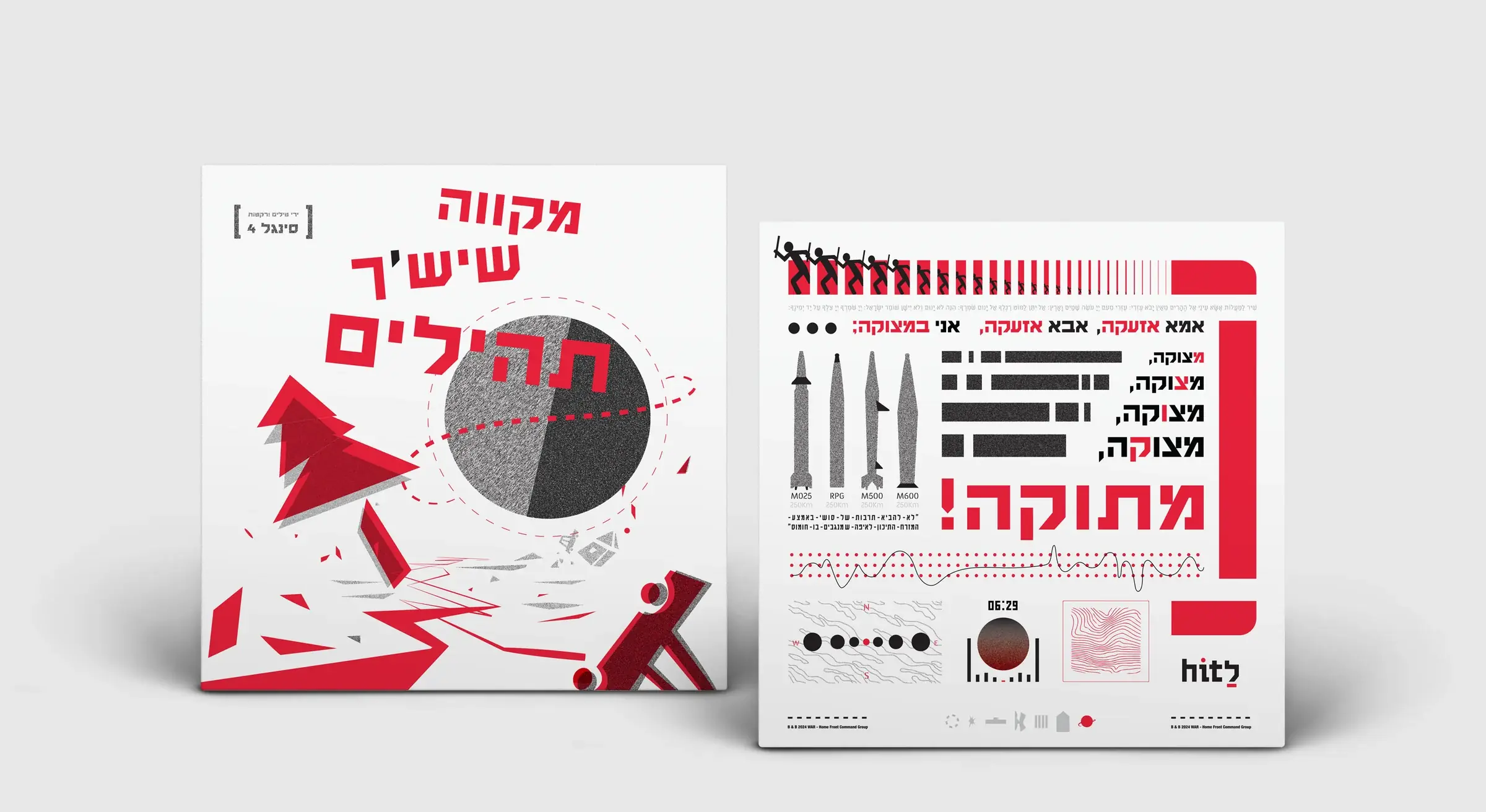 מקווה שיש׳ך תהילים record sleeve
